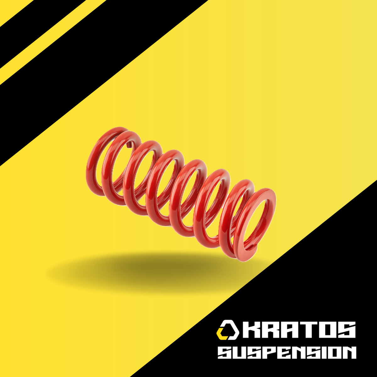 K-Tech Rear Shock Linear Spring (55-160-95) (95N) (55 x 160) (Red)