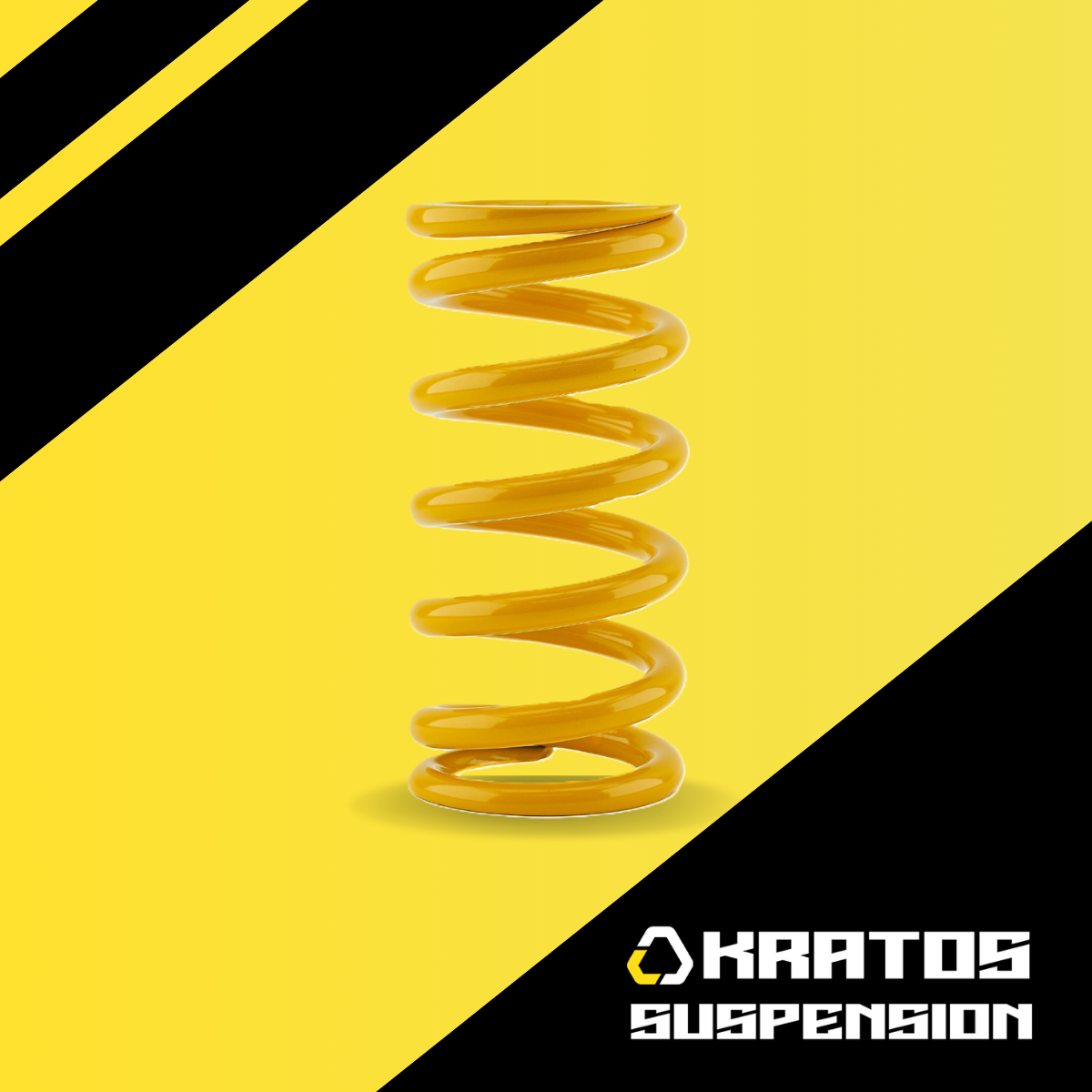 K-Tech Rear Shock Linear Spring (57-150-120) (120N) (57 x 150) (Yellow)