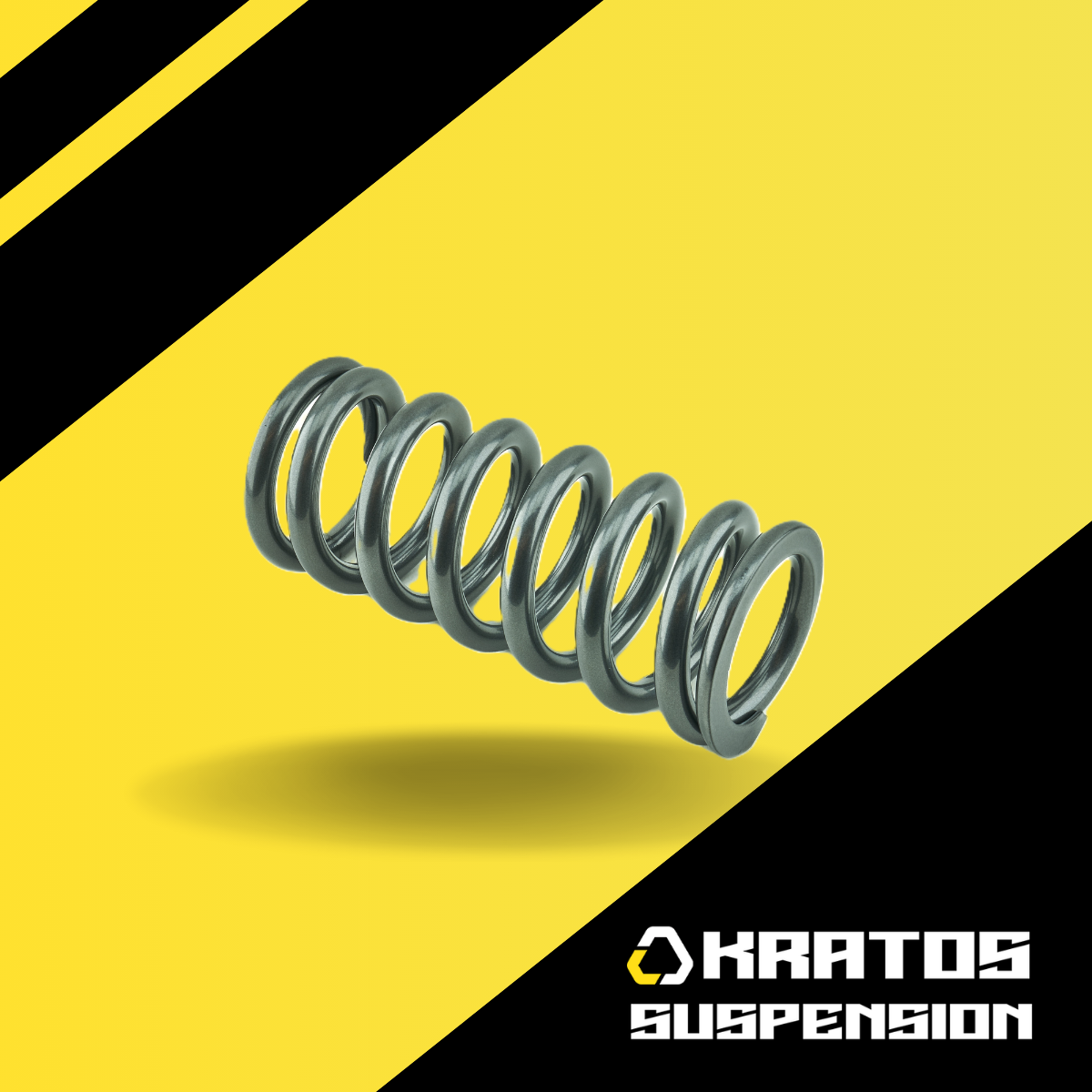 K-Tech Rear Shock Progressive Spring (46-220-18-27B) (18-27N) (46 x 220) (Black)