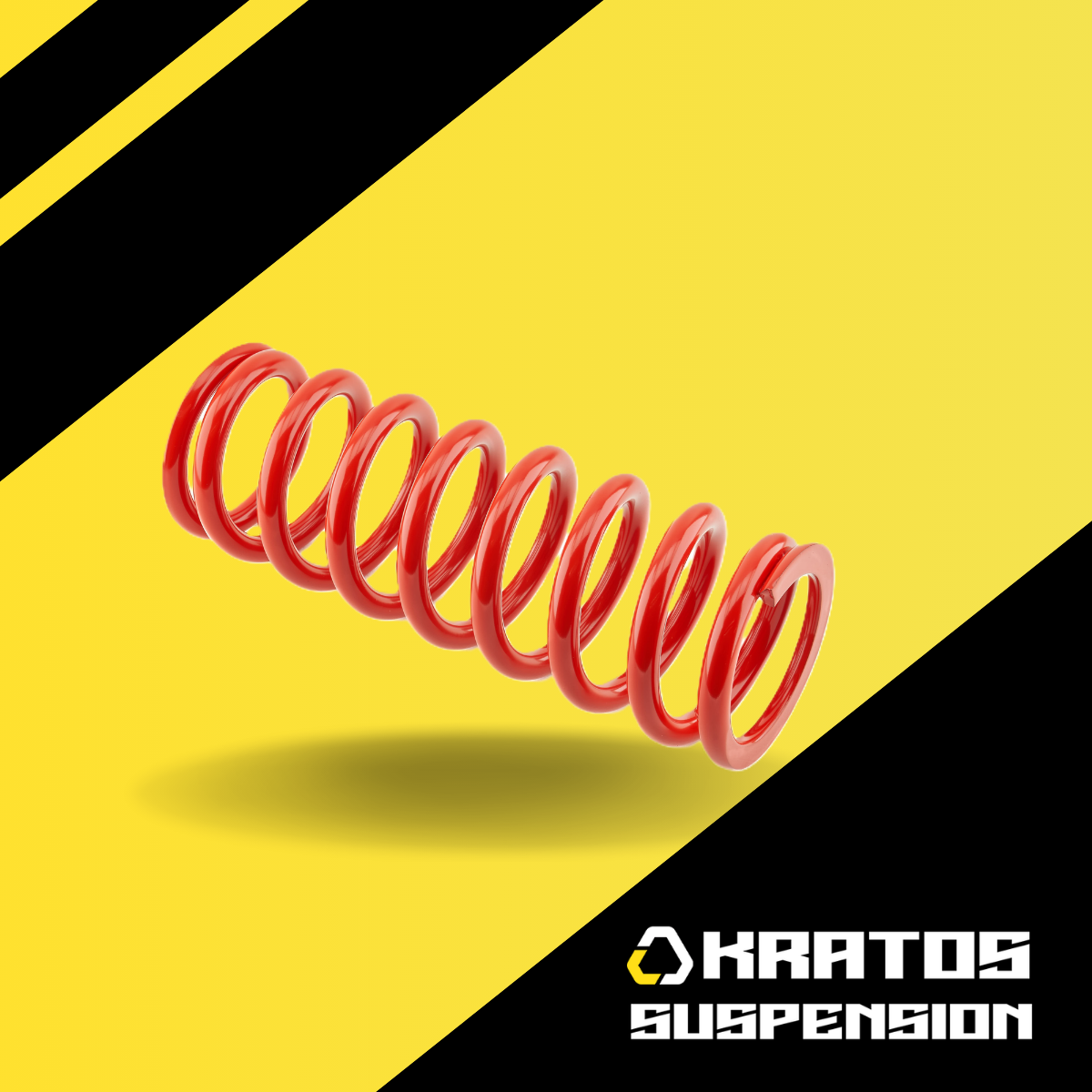 K-Tech Rear Shock Linear Spring (46-180-85) (85N) (46 x 180) (Red)