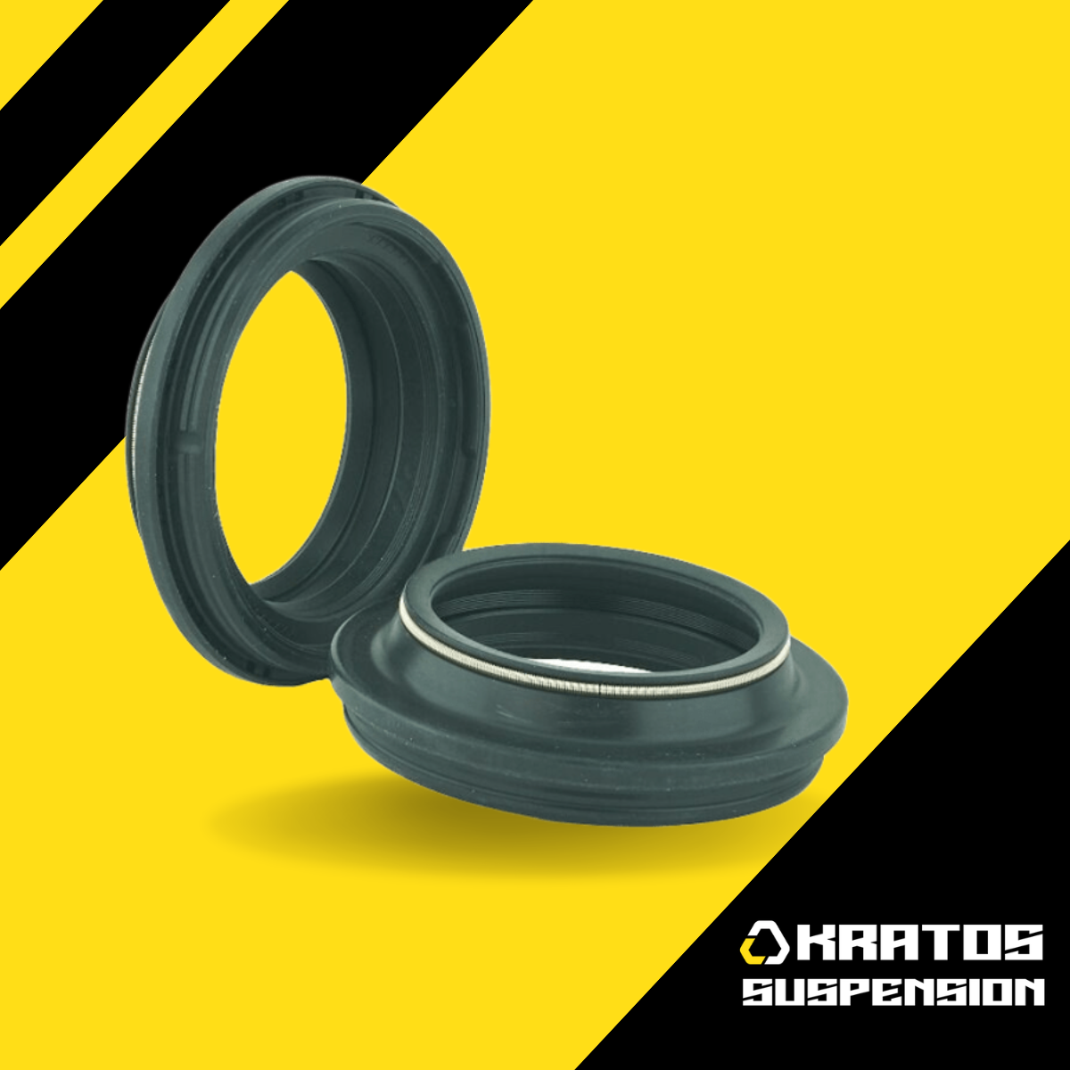 K-Tech Front Fork Dust Seals - 46.00x58.50x4.70/11.60mm KYB - NOK (Pair)