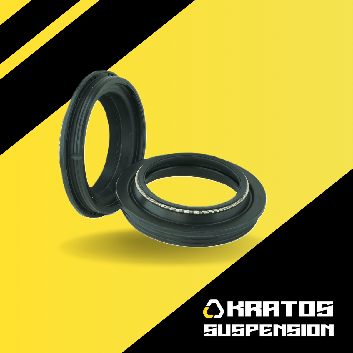 K-Tech Front Fork Dust Seals (DSS-004) - 35.00x46.00x5.00/12.60mm WP (Pair)