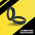 K-Tech Front Fork Dust Seals (DSS-033) - 48.00x58.50x6.00/11.50mm KYB/Showa - NOK (Pair)