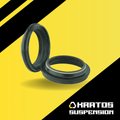 K-Tech Front Fork Dust Seals (DSS-025) - 45.00x57.30x6.00/13.00mm Showa - NOK (With Spring) (Pair)