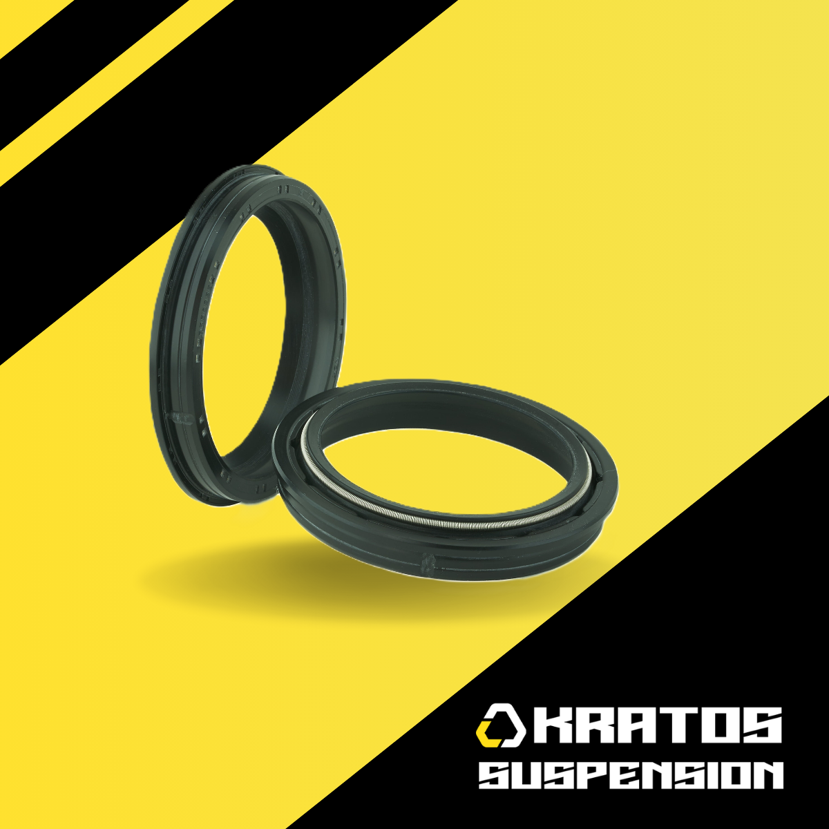 K-Tech Front Fork Dust Seals (DSS-031) - 47.00x59.00/62.00x8.00/10.30mm Showa - NOK (Pair)