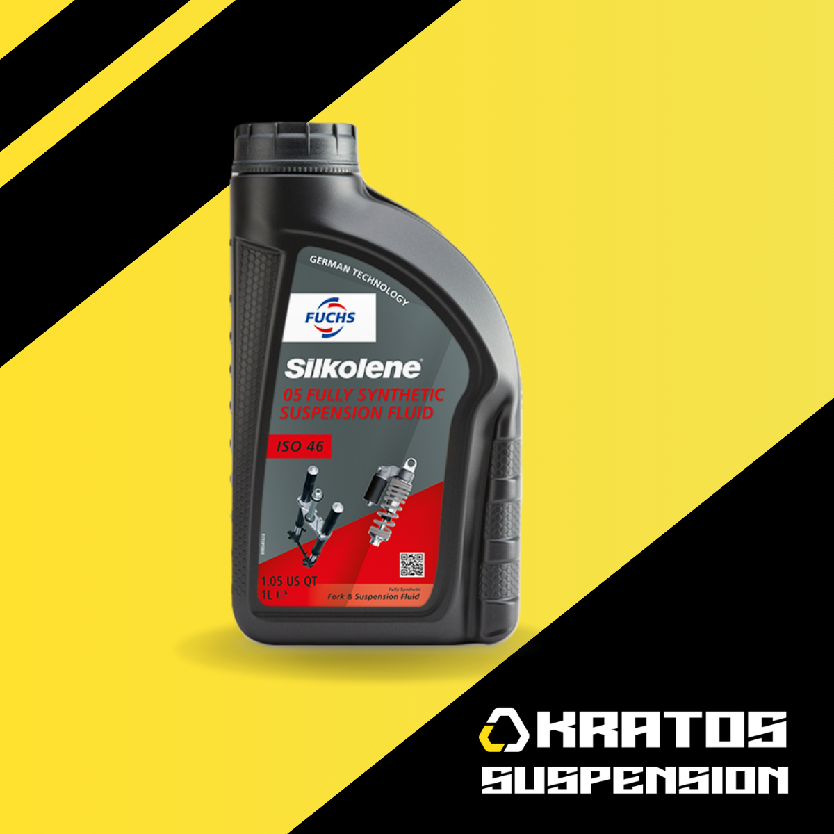 Silkolene 05 Synthetic Racing Fork Fluid - (ISO 46) 1 Litre