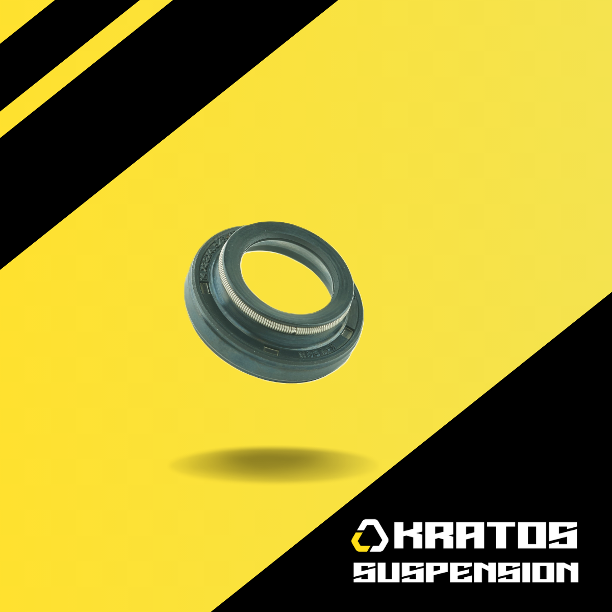 K-Tech Shock Absorber Dust Seal (DS-14-22-4.5-8.5) - 14.00x22.00x4.50/8.50mm Showa w/Spring (Single)