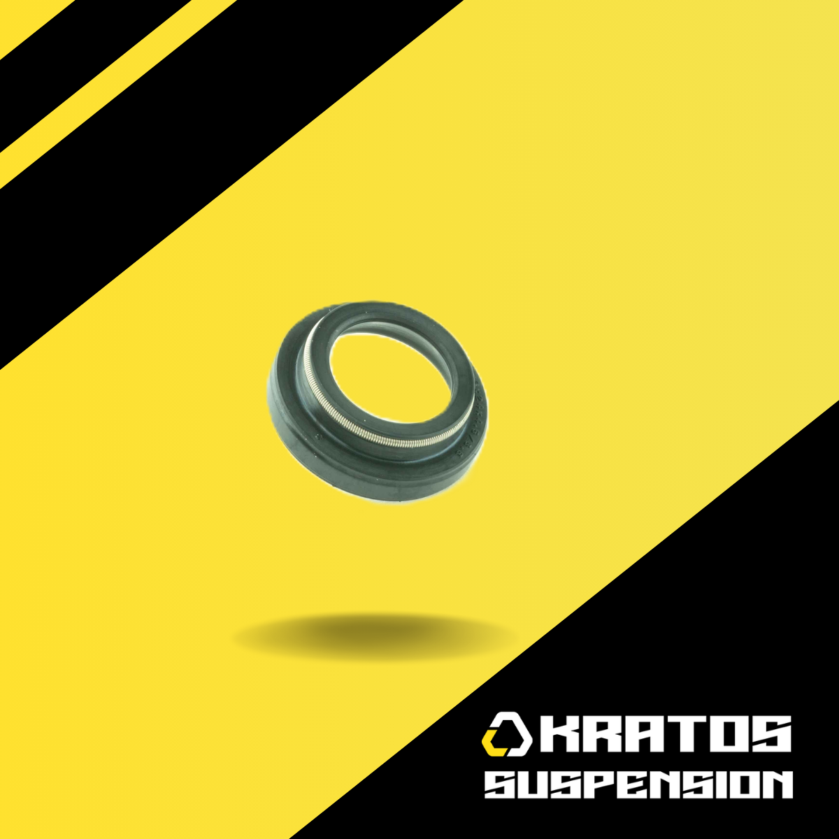 Shock Absorber Dust Seal (DS-16-24-4.5-8.5) - 16.00x24.00x4.50/8.50 NK801 Showa w/spring