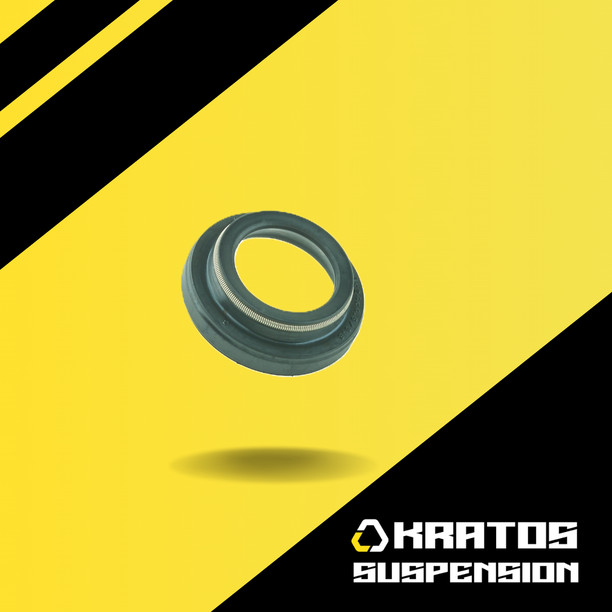 K-Tech Shock Absorber Dust Seal (DS-18-25-4.5-7.0) - 18.00x25.00x4.50/7.00mm Showa w/Spring (Single)