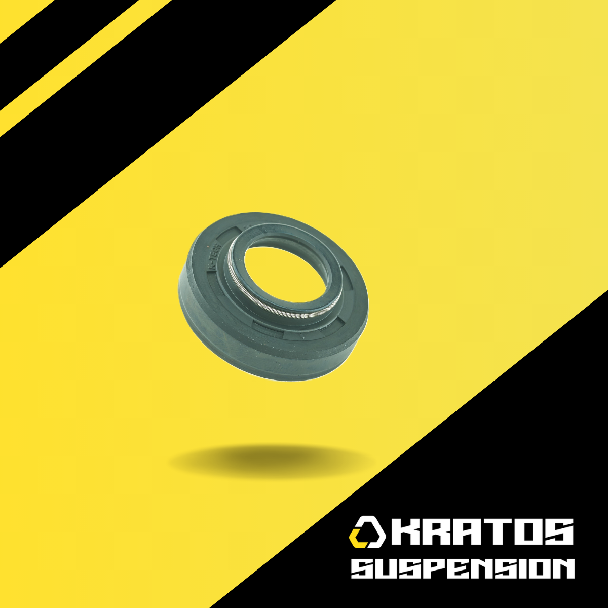 K-Tech Shock Absorber Dust Seal (DS-16-28-7.0-10.5) - 16.00x28.00x31.00x7.00/10.50mm KYB w/Spring (Single)