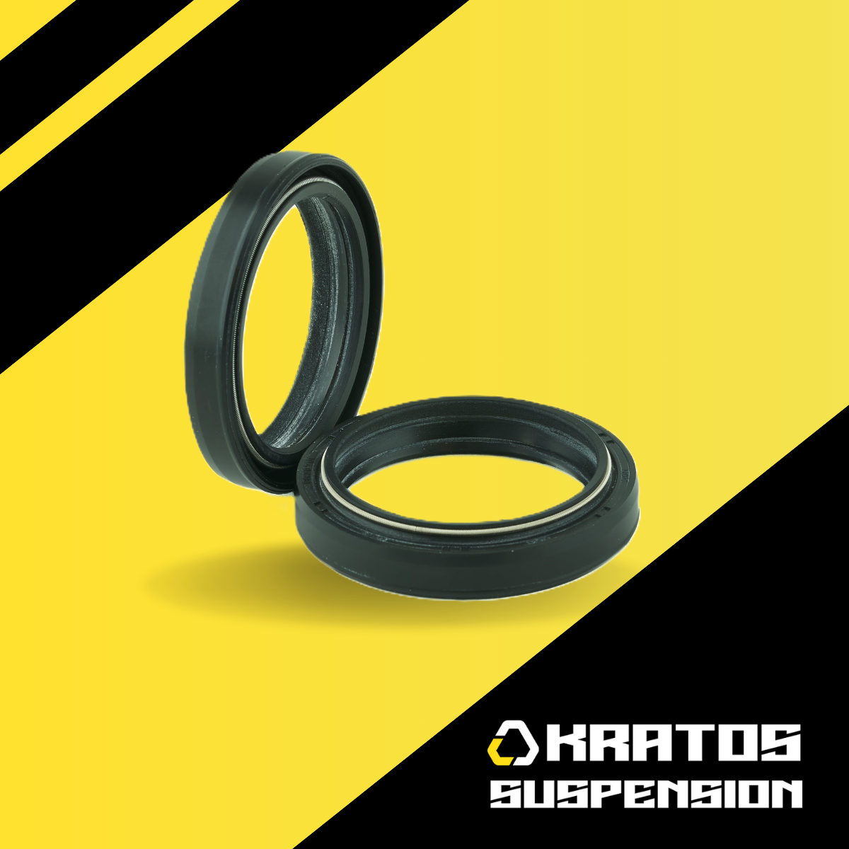 K-Tech Fork Oil Seal Set (FSS-005) - 41.00x53.00x8.00/10.50mm Showa/KYB (Pair)