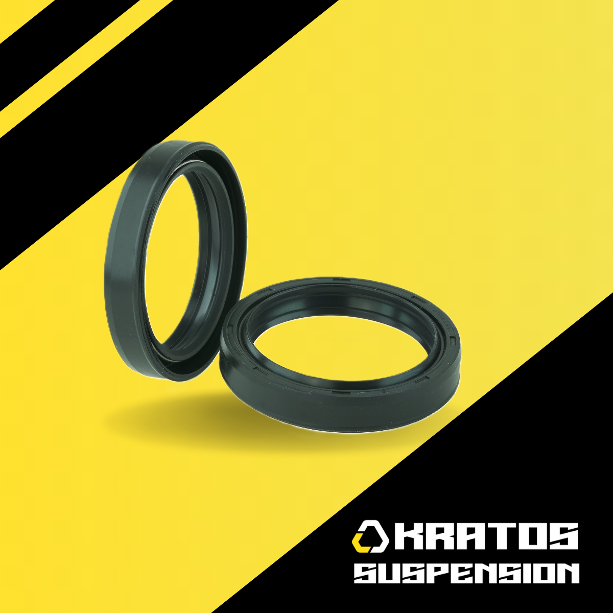 K-Tech Fork Oil Seal Set (FSS-017) - 43.00x55.10x9.50/10.50mm KYB (Pair)