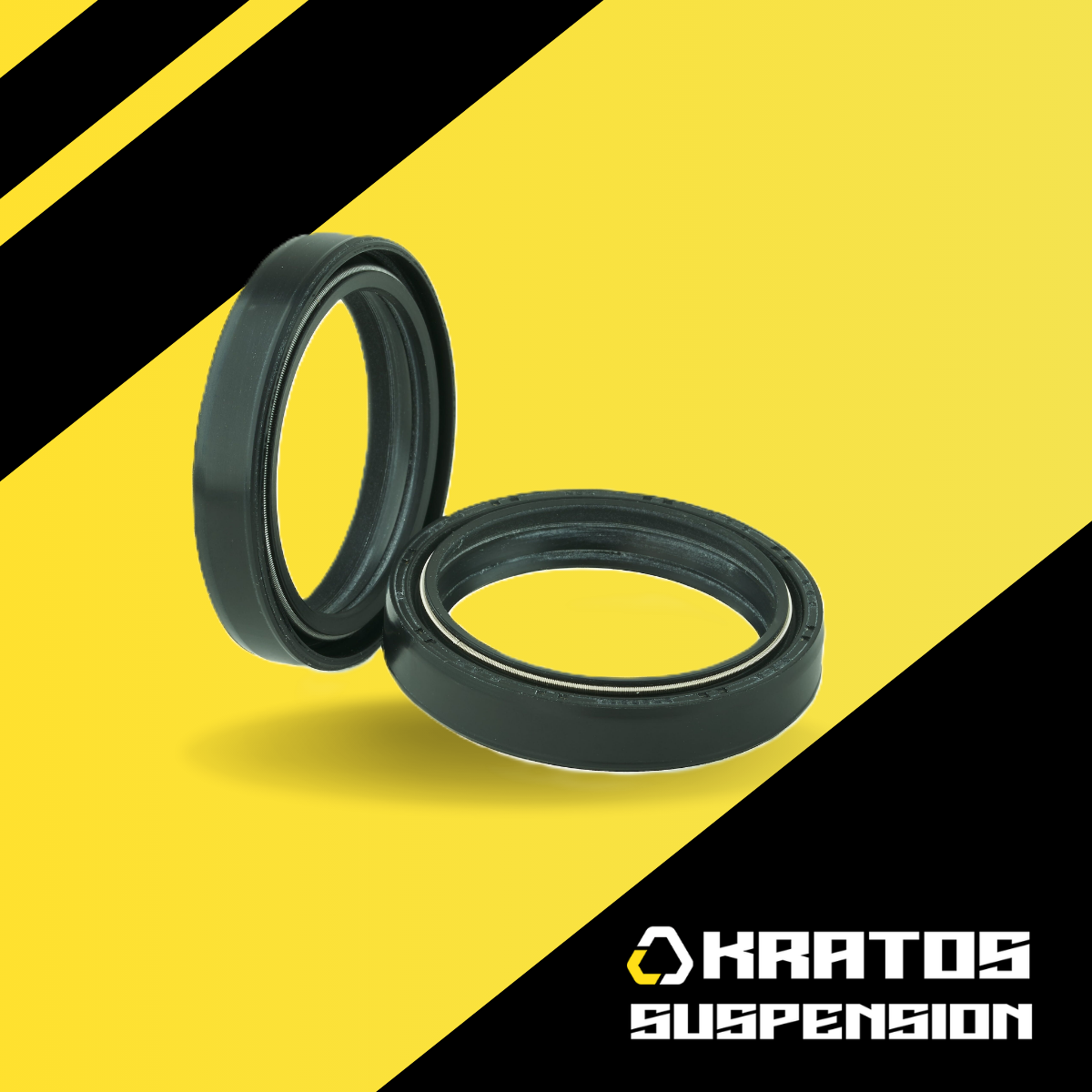 K-Tech Fork Oil Seal Set (FSS-019)- 43.00x55.10x9.50/10.50mm KYB - NOK (Pair)