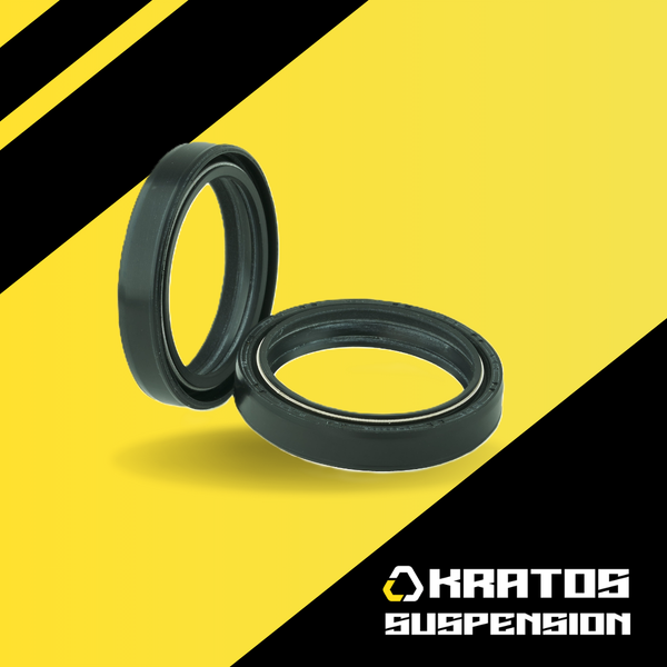 K-Tech Fork Oil Seal Set (FSS-019)- 43.00x55.10x9.50/10.50mm KYB - NOK (Pair)